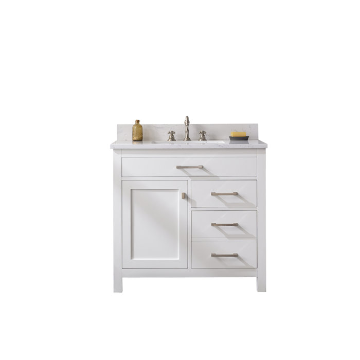 Sterling Rivers Atencio 36" Single Bathroom Vanity Set & Reviews Perigold